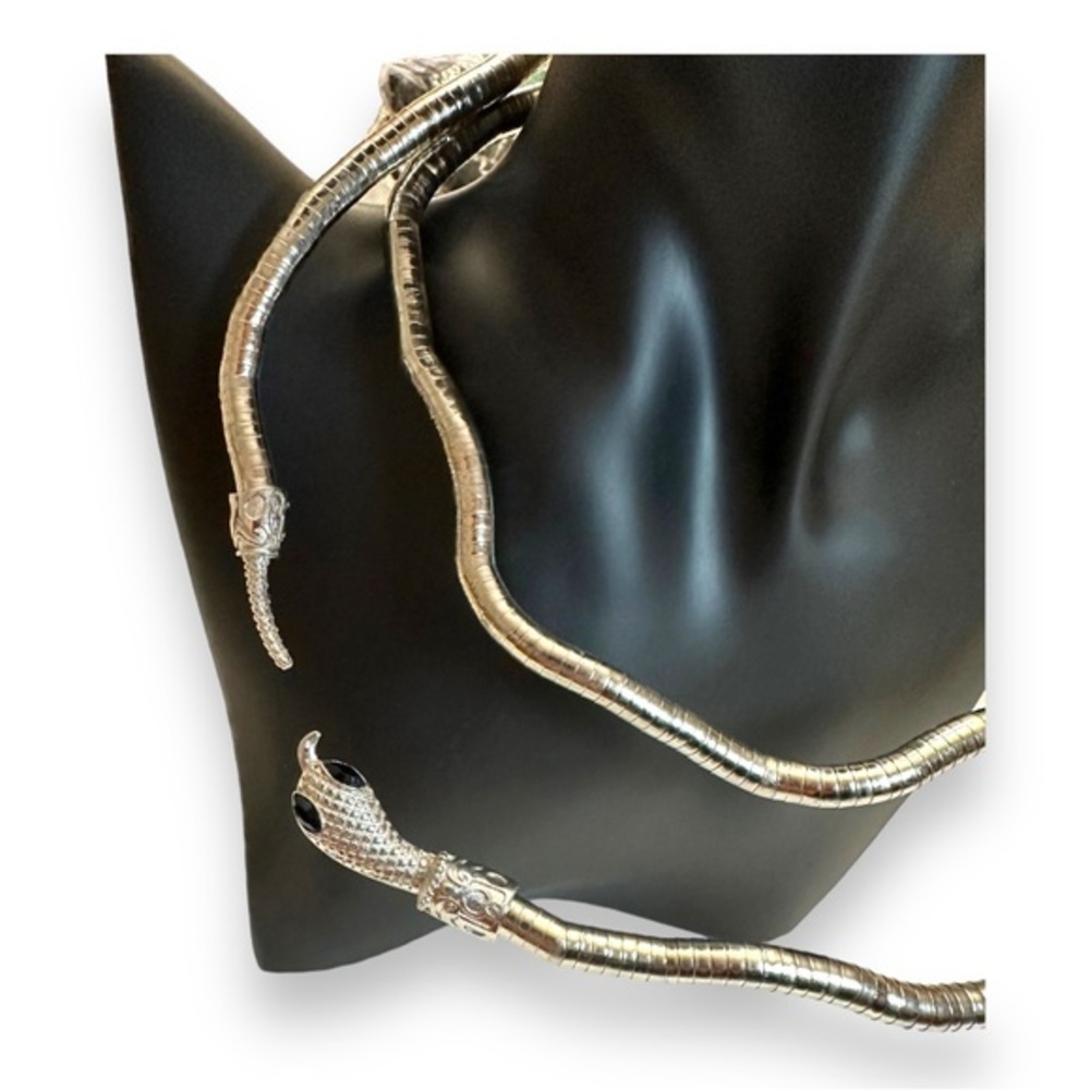 🆕 Serpent Snake Necklace Fully Reticulating - Picture 6 of 6
